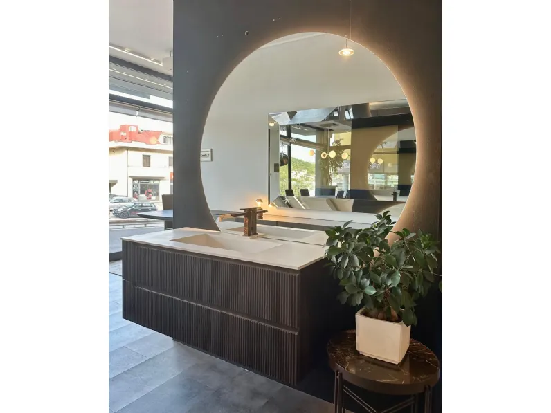 Mobile per la sala da bagno Punto tre Vertigo-new a prezzo Outlet