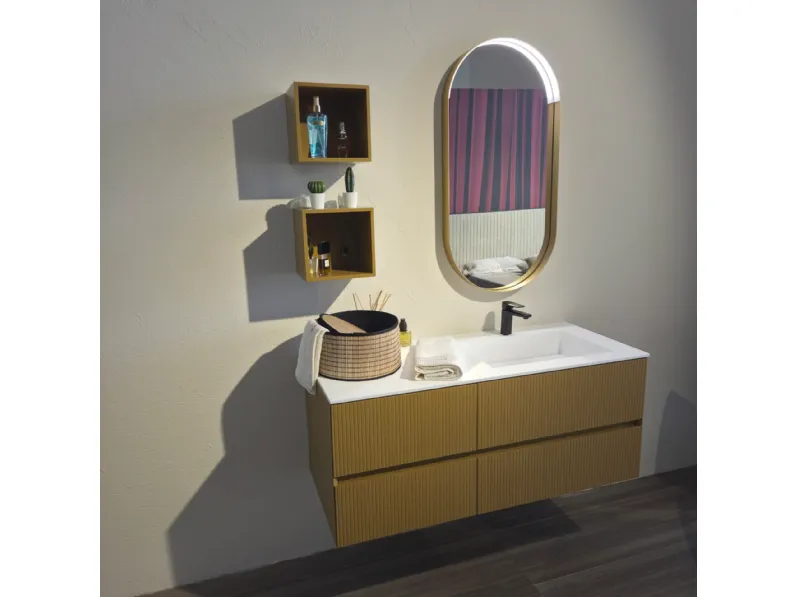 Arredamento bagno: mobile Arbi Bagno riga in Offerta Outlet