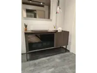 Mobile per la sala da bagno Cerasa Av 214 composizione bagno moka a prezzo Outlet