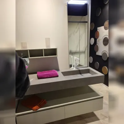 Mobile arredo bagno Sospeso Ideagroup Cubik a prezzo conveniente