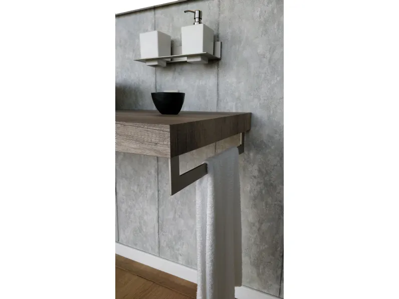 Arredamento bagno: mobile Idealbagni Monolith con forte sconto