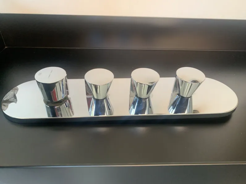 Mobile per la sala da bagno Gessi Cono gruppo doccia 3 vie termostatico parte esterna 45206 031 + parte incasso 43105 a prezzo scontato