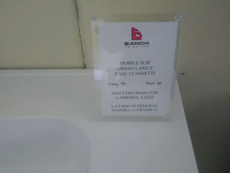 Mobile per la sala da bagno Giannei Slip in Offerta Outlet