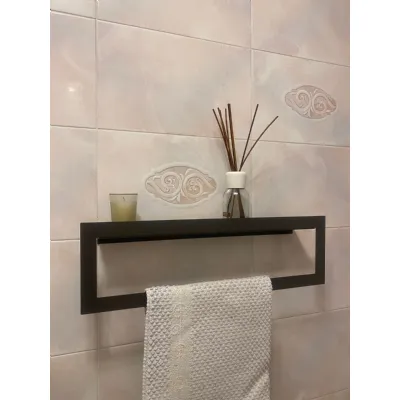 Arredamento bagno: mobile Arlexitalia Portasciugamano cm. 60  a prezzo Outlet