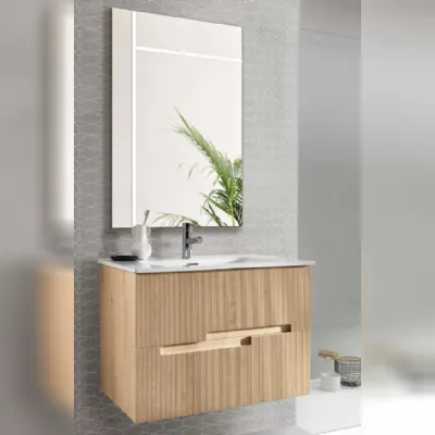 Mobile bagno Sospeso Righe Modo 10 in offerta