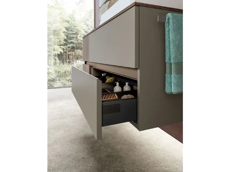 Mobile bagno design Segno * di Cerasa in OFFERTA OUTLET - 30%