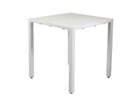 Arredo Giardino Collezione esclusiva Alma bianco quadrato cm70x70 - vacchetti a prezzo ribassato