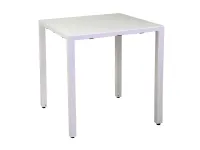 Arredo Giardino Collezione esclusiva Alma bianco quadrato cm70x70 - vacchetti a prezzo ribassato