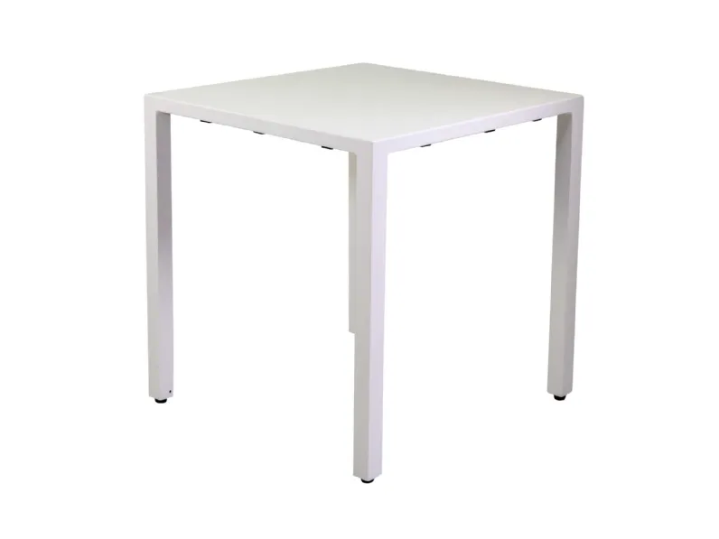 Arredo Giardino Collezione esclusiva Alma bianco quadrato cm70x70 - vacchetti a prezzo ribassato