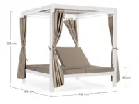 Arredo Giardino Daybed dream Bizzotto a prezzo ribassato