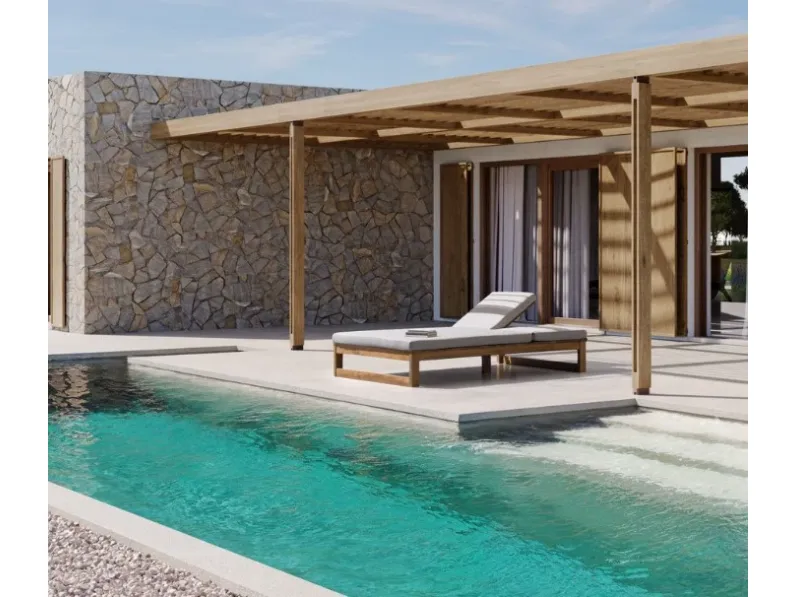 Arredo giardino Lettino doppio honolulu Bizzotto OFFERTA OUTLET - 50%