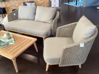 Arredo Giardino Salottino da giardino teak Bizzotto a prezzo scontato