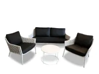 Arredo Giardino Bizzotto Salotto everly bianco a prezzo scontato