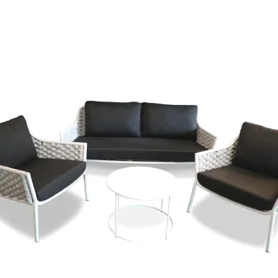Arredo Giardino Bizzotto Salotto everly bianco a prezzo scontato