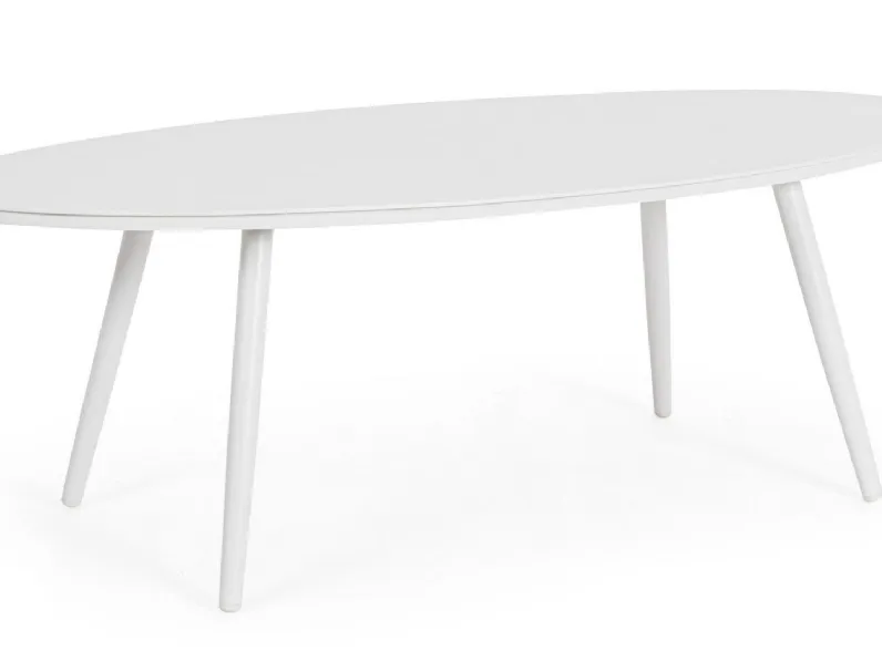 Bizzotto Tavolino bianco space : Arredo Giardino in offerta