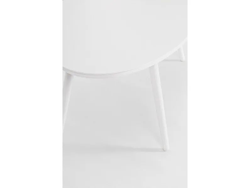 Bizzotto Tavolino bianco space : Arredo Giardino in offerta