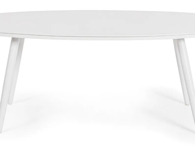 Bizzotto Tavolino bianco space : Arredo Giardino in offerta