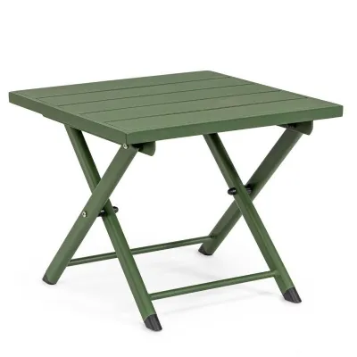 Tavolino taylor 44x43 cm verde herb - bizzotto Bizzotto: Arredo Giardino in Offerta Outlet