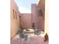 Arredo giardino Tavolo palmdale 240 con 8 sedie Bizzotto OFFERTA OUTLET - 30%