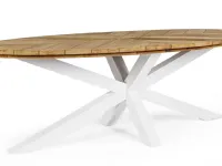Arredo giardino Tavolo palmdale 240 con 8 sedie Bizzotto OFFERTA OUTLET - 30%