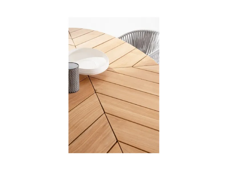 Arredo giardino Tavolo palmdale 240 con 8 sedie Bizzotto OFFERTA OUTLET - 30%