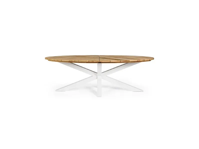 Arredo giardino Tavolo palmdale 240 con 8 sedie Bizzotto OFFERTA OUTLET - 30%
