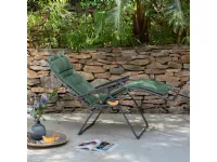 Arredo Giardino Collezione esclusiva Sdraio poltrona relax futura becomfort verde olive - lafuma a prezzo ribassato