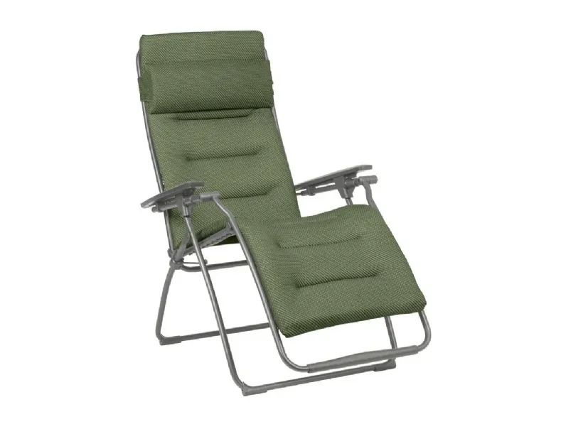 Arredo Giardino Collezione esclusiva Sdraio poltrona relax futura becomfort verde olive - lafuma a prezzo ribassato