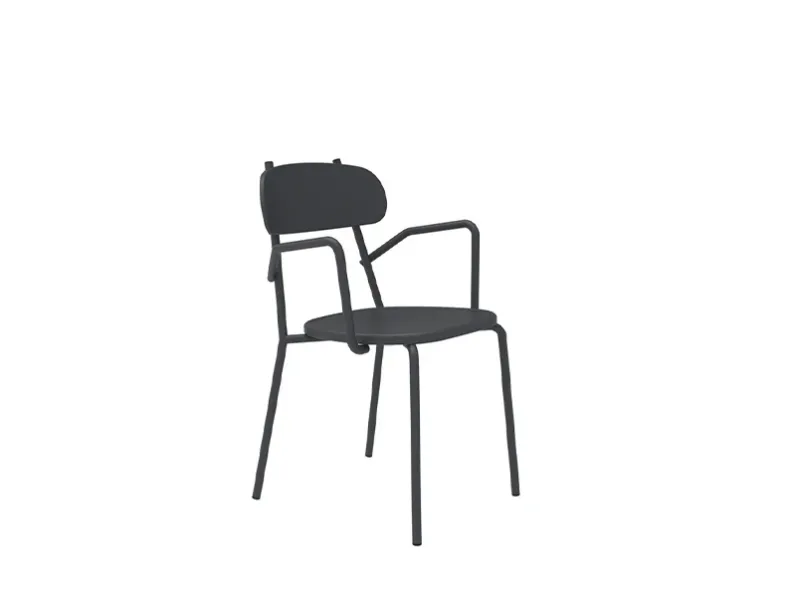 Arredo giardino Vermobil Daisy 130 grigio con 4 poltroncine fox a prezzo scontato