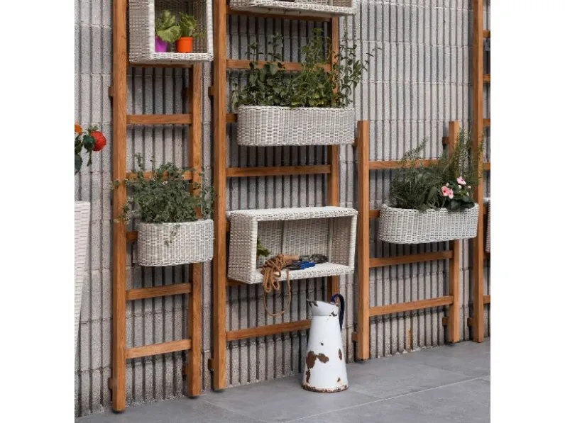 Arredo Giardino verticale teak  Md work a prezzo scontato
