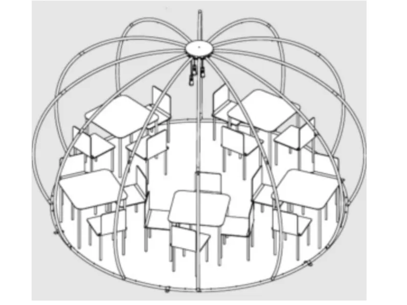 Arredo giardino Igloo panorama Bizzotto a prezzo ribassato