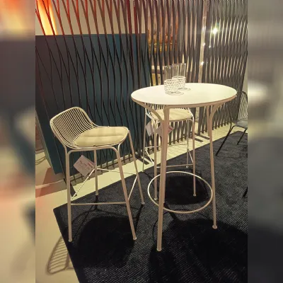 Arredo Giardino Kartell Hiray set tavolo alto con sgabelli  a prezzo Outlet 