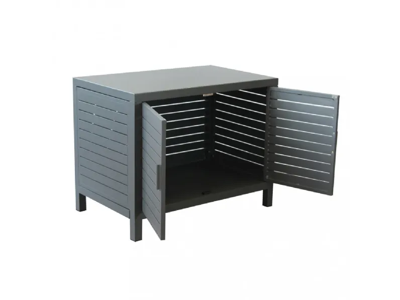 Arredo giardino Mobiletto richmond antracite - cosma Cosma outdoor living a prezzo ribassato