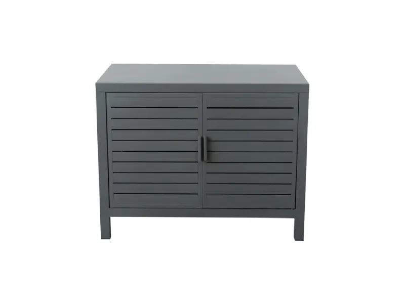 Arredo giardino Mobiletto richmond antracite - cosma Cosma outdoor living a prezzo ribassato