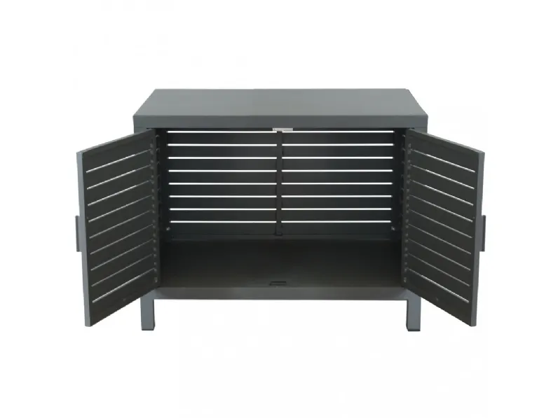 Arredo giardino Mobiletto richmond antracite - cosma Cosma outdoor living a prezzo ribassato