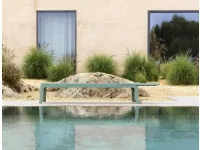 Arredo giardino Lettino plano menta telo mandorla Nardi a prezzo scontato