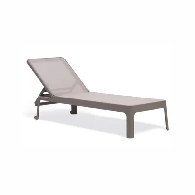 Mobile giardino modello Lettino plano tortora di Nardi IN OFFERTA