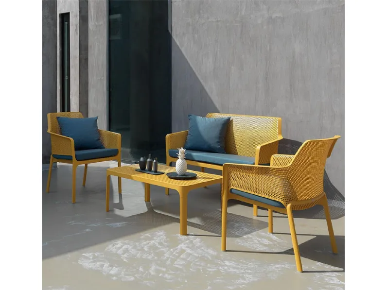 Arredo giardino Tavolino basso net 100 antracite Nardi OFFERTA OUTLET - 20%