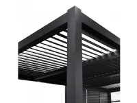 Arredo Giardino Outlet etnico Pergola alluminio bioclimatica 5,83 a prezzo ribassato