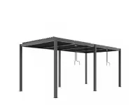 Arredo giardino Pergola alluminio bioclimatica 7,84 Outlet etnico a prezzo ribassato