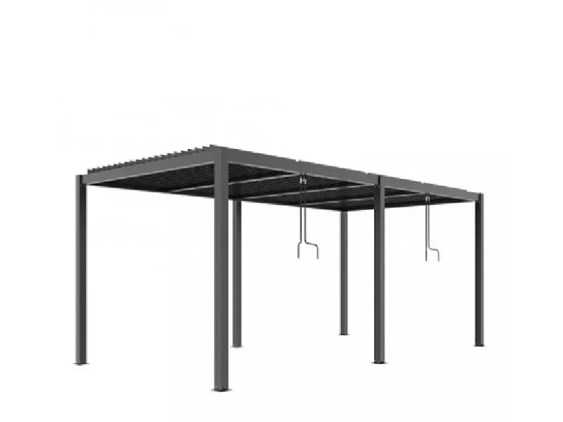 Arredo giardino Pergola alluminio bioclimatica 7,84 Outlet etnico a prezzo ribassato