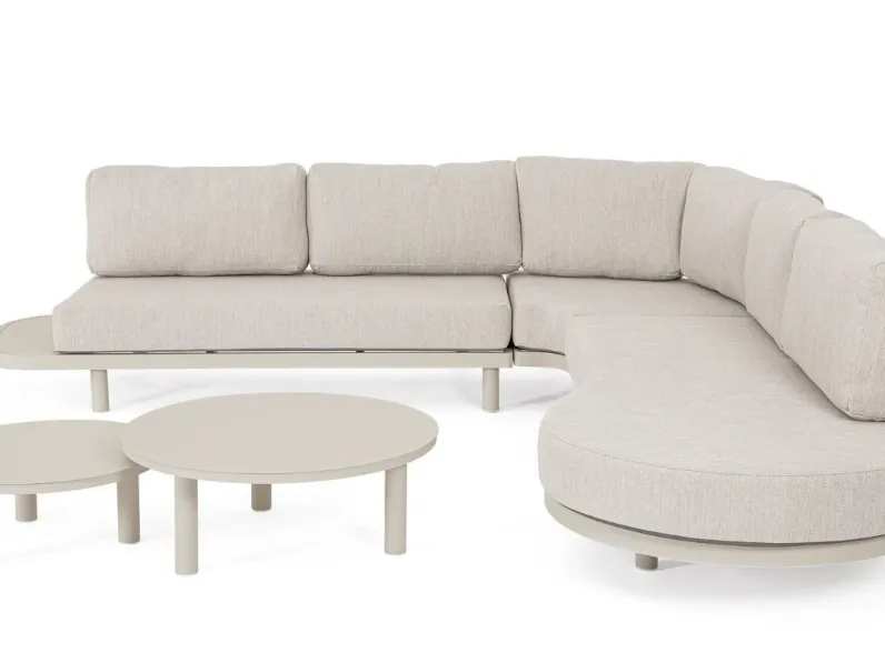 Salotto hercules sabbia Bizzotto: arredo giardino a prezzo Outlet