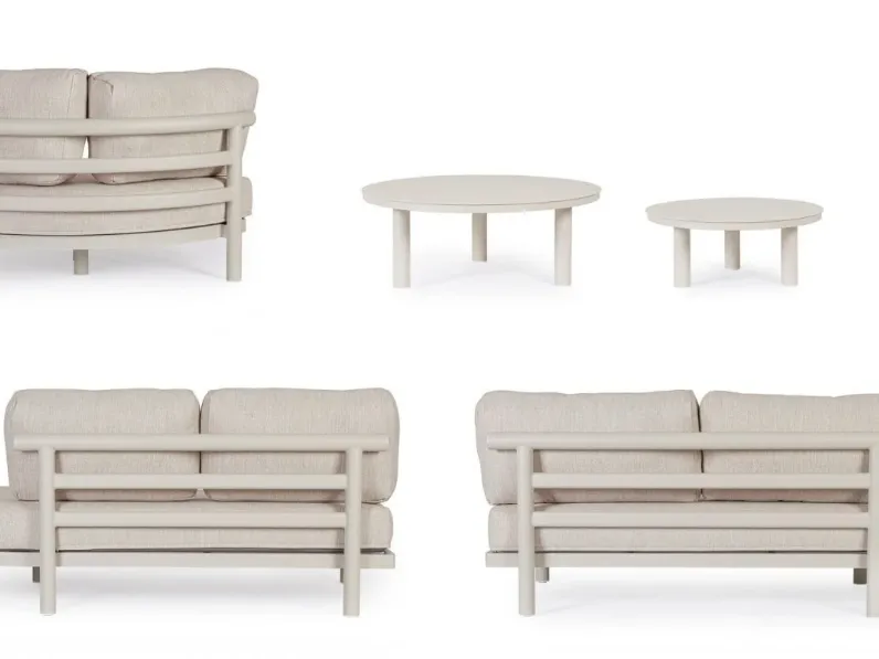 Salotto hercules sabbia Bizzotto: arredo giardino a prezzo Outlet