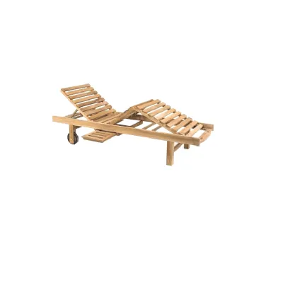 Arredo giardino Md work Sdraio vero teak naturale  A PREZZI OUTLET