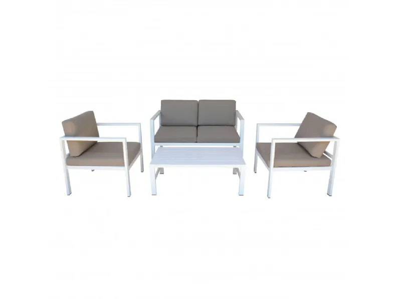 Arredo giardino Outlet etnico Set salotto avana  A PREZZI OUTLET