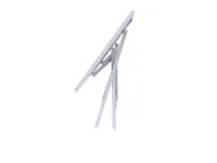 Arredo giardino Set tavolo pieghevole alabama 130 x 77 con 4 sedie alabama bianco Cosma outdoor living OFFERTA OUTLET - 50%