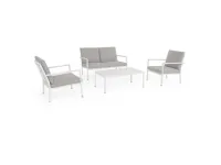 Arredo giardino Outlet etnico Set4 salotto konnor A PREZZI OUTLET