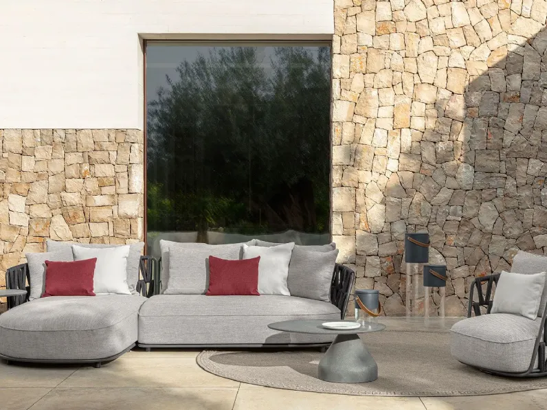 Set swipe divano + chaise longue Talenti Arredo Giardino IN OFFERTA  