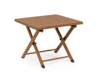 Tavolino taylor 44x43 cm pecan - bizzotto Bizzotto: Arredo Giardino a prezzo scontato