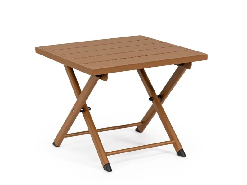 Tavolino taylor 44x43 cm pecan - bizzotto Bizzotto: Arredo Giardino a prezzo scontato